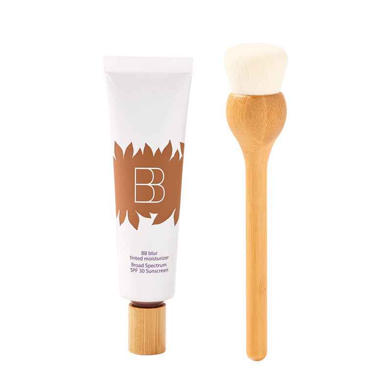 Waterproof BB Cream with Foundation Brush