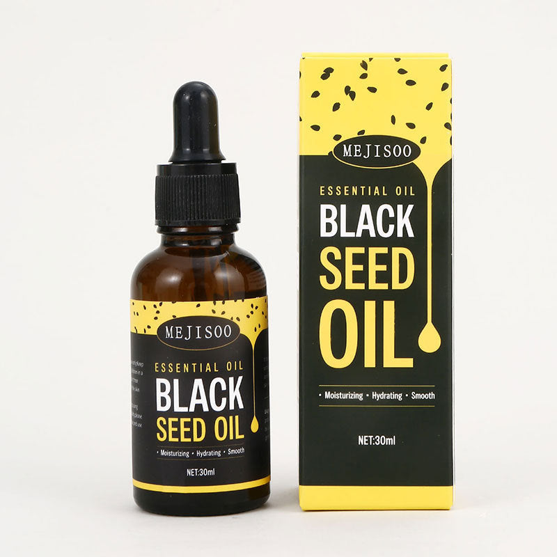 Glättendes Haaröl mit Schwarzkümmelöl