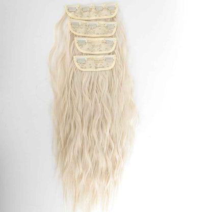 Water ripple wig extension pieces