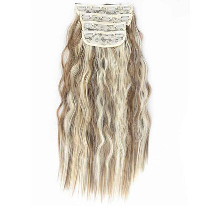 Water ripple wig extension pieces