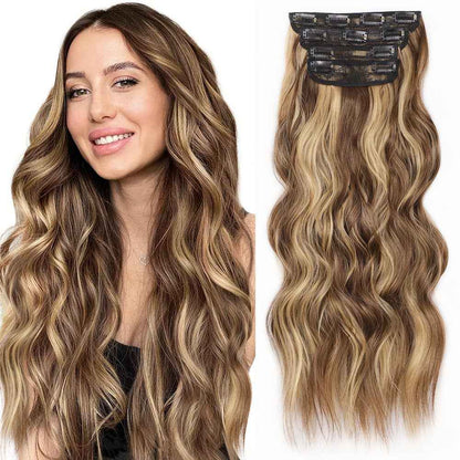 Water ripple wig extension pieces