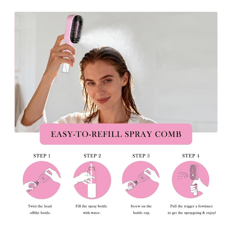 Styling Haarspray Nebelkamm