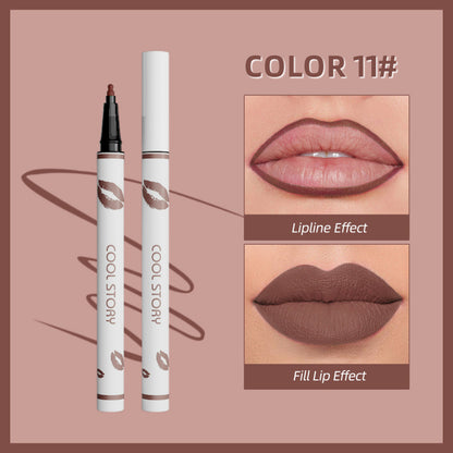 Matter flüssiger Lippenstift-Stift