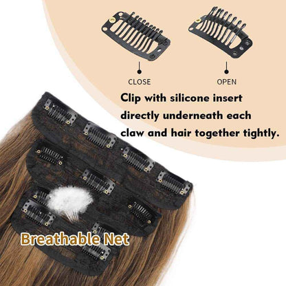 Water ripple wig extension pieces