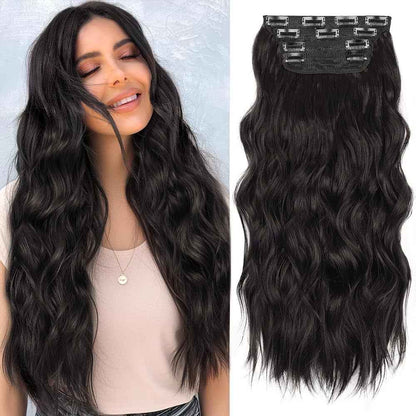 Water ripple wig extension pieces