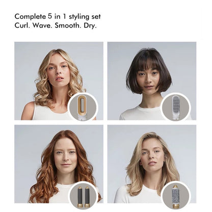 Multifunktionaler Haarstyler mit Warmluftkamm