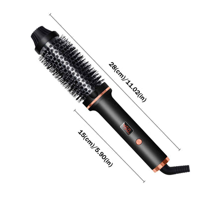 Multifunctional Hair Styling Comb with Temperature Control