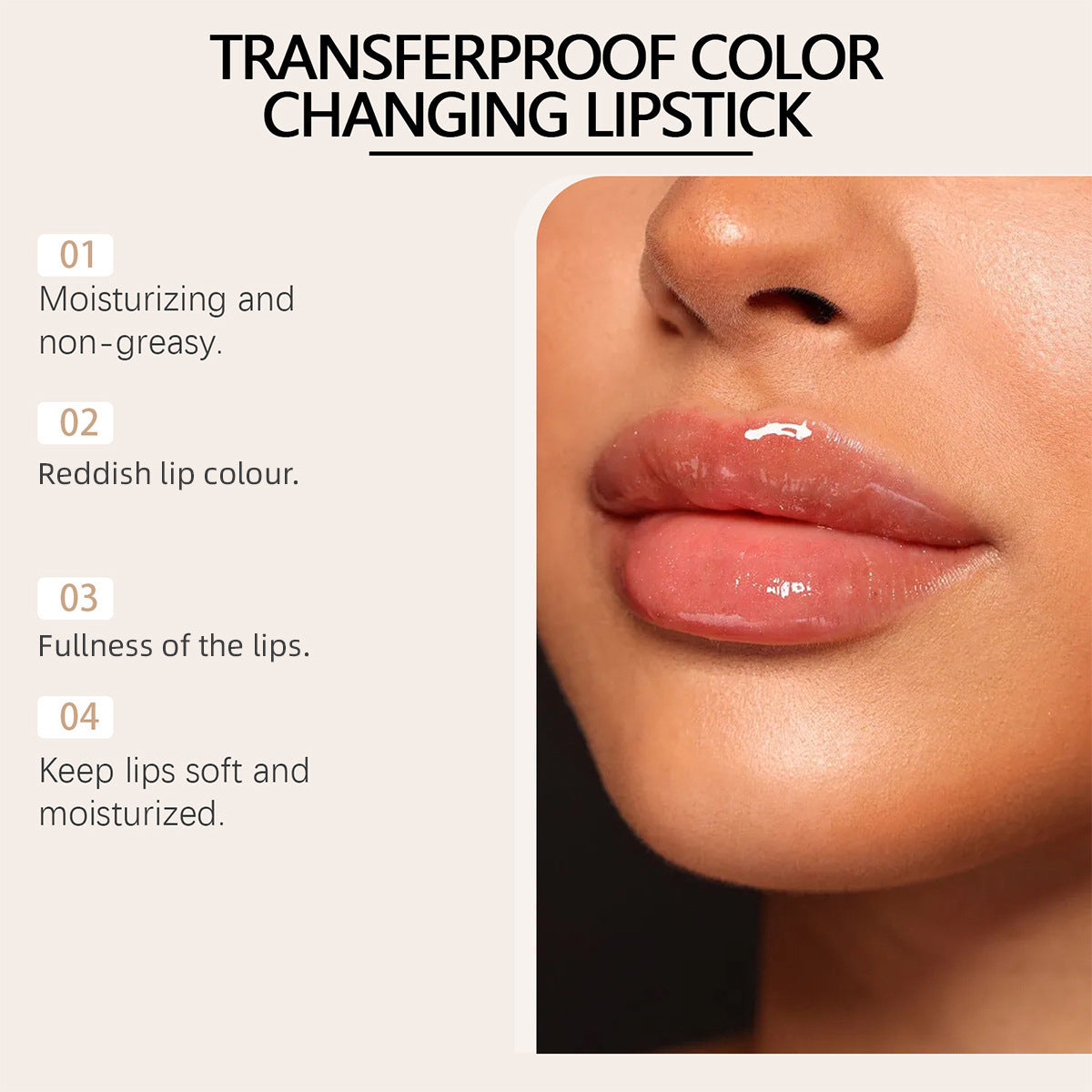 Farbwechselnder Lippenstift