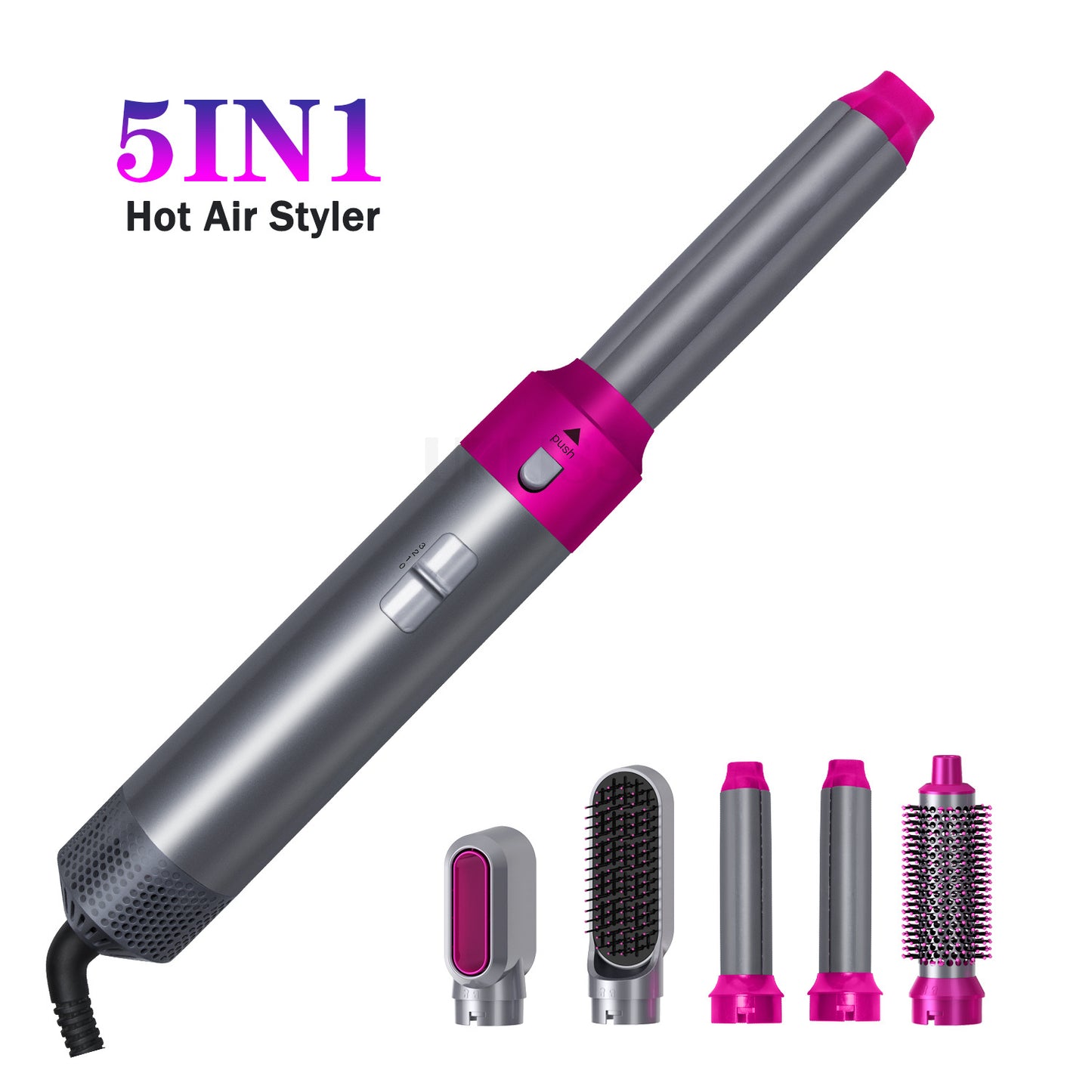 Multifunktionale Heißluftbürste Haartrockner-Styler