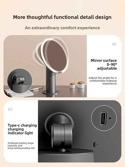 LED Lighted Makeup Mirror with Adjustable Daylight