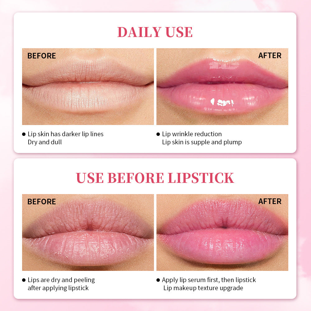 Ibcccndc Lippenlotion Lippenstift Lipgloss Rosa Lippen-Essenz