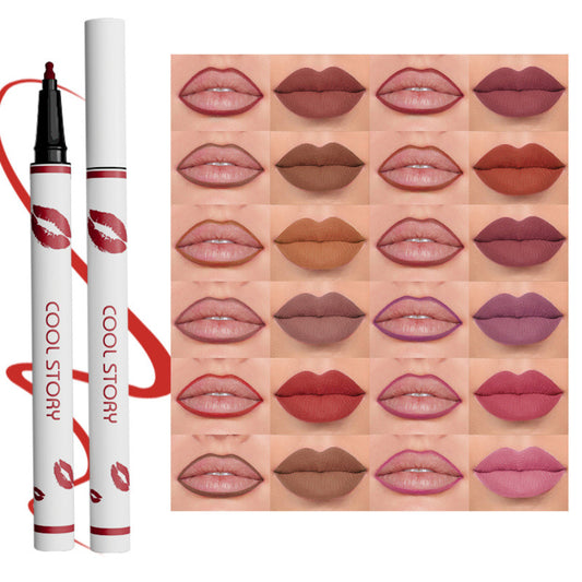 Matter flüssiger Lippenstift-Stift