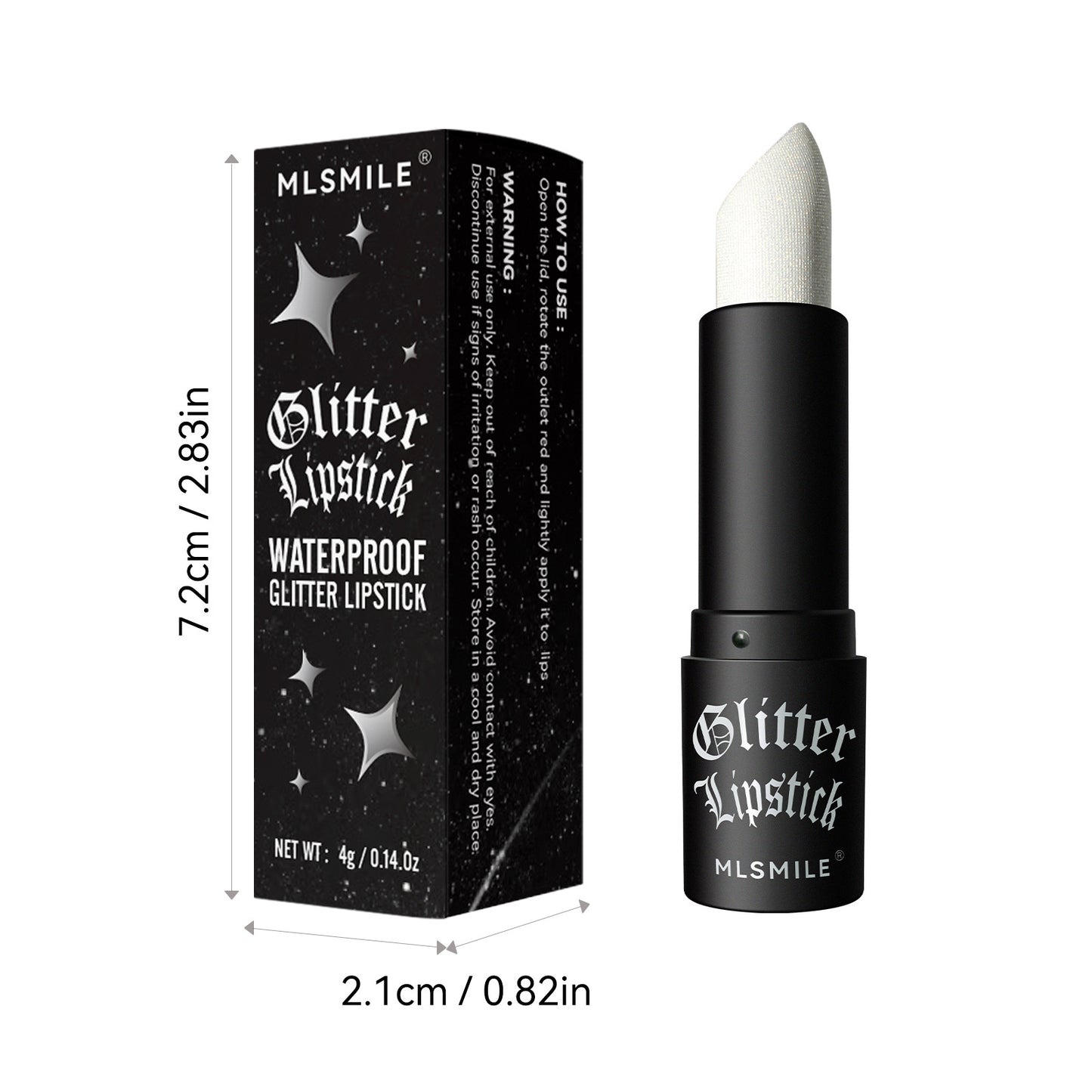 MLSMILE Lippenstift Make-up