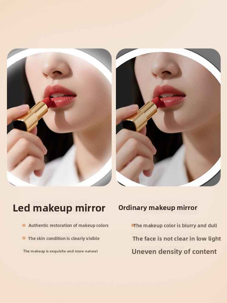 LED Lighted Makeup Mirror with Adjustable Daylight