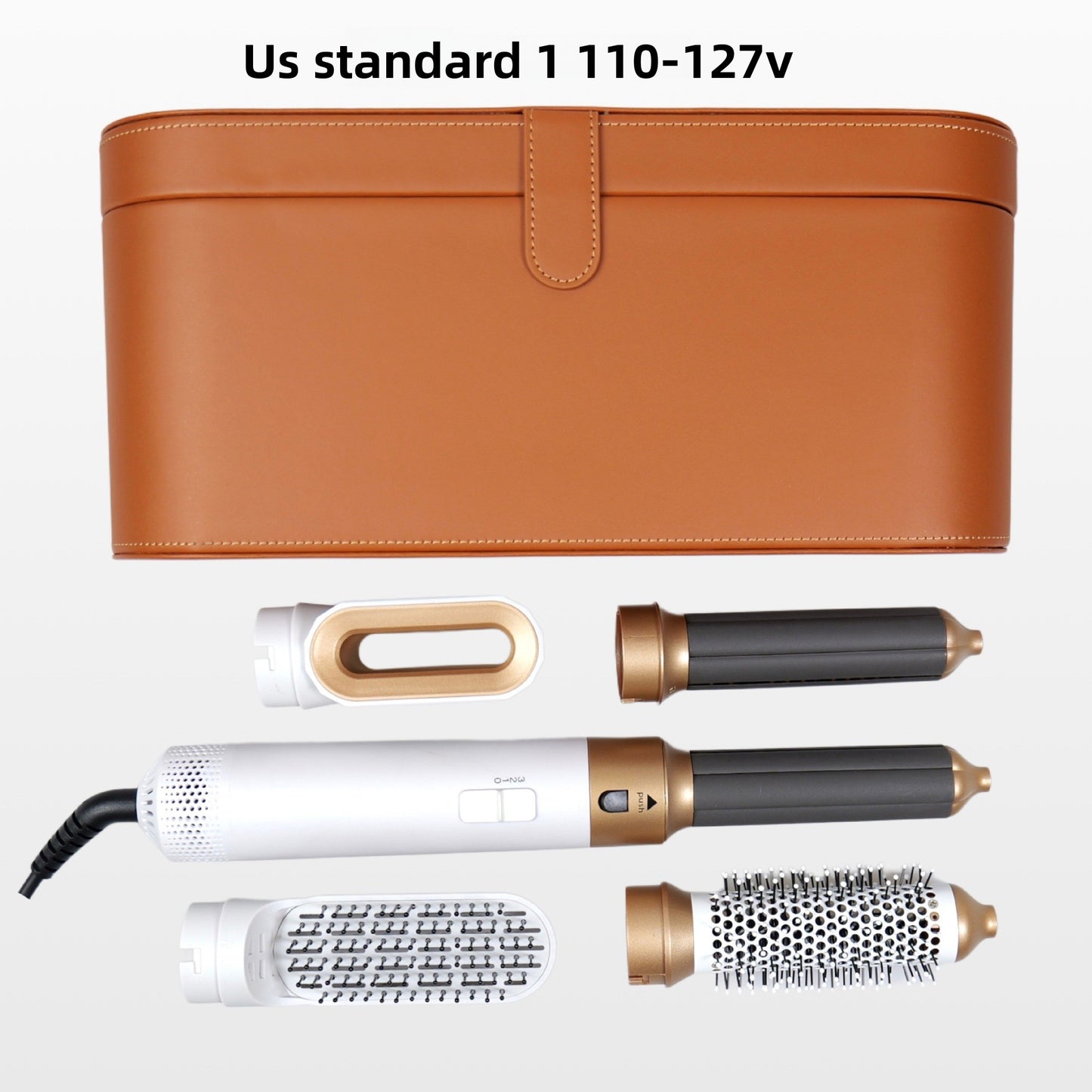 Multifunktionaler Haarstyler mit Warmluftkamm