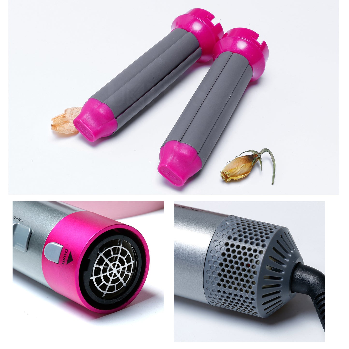 Multifunktionale Heißluftbürste Haartrockner-Styler