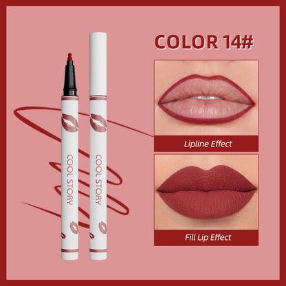 Matter flüssiger Lippenstift-Stift
