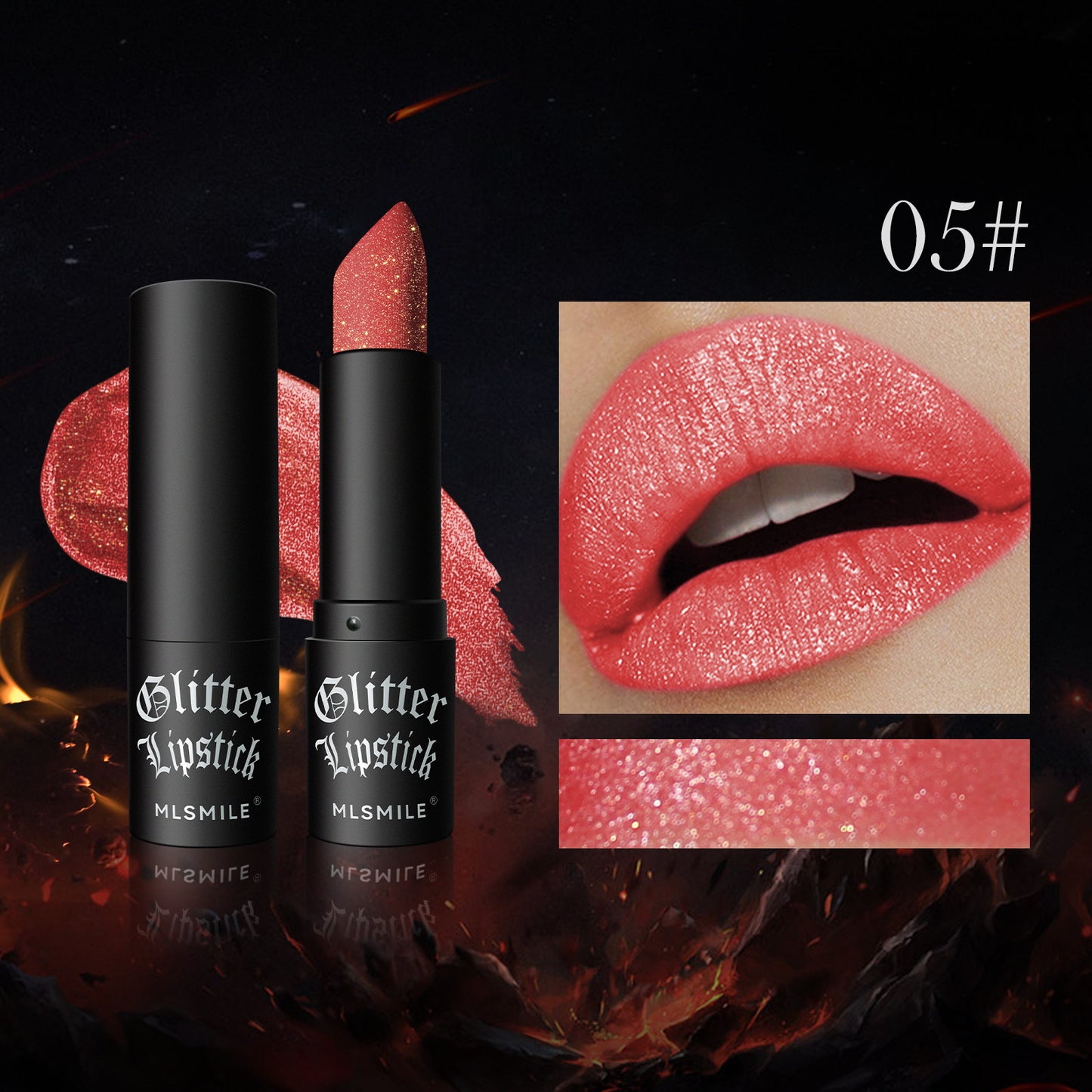 MLSMILE Lippenstift Make-up