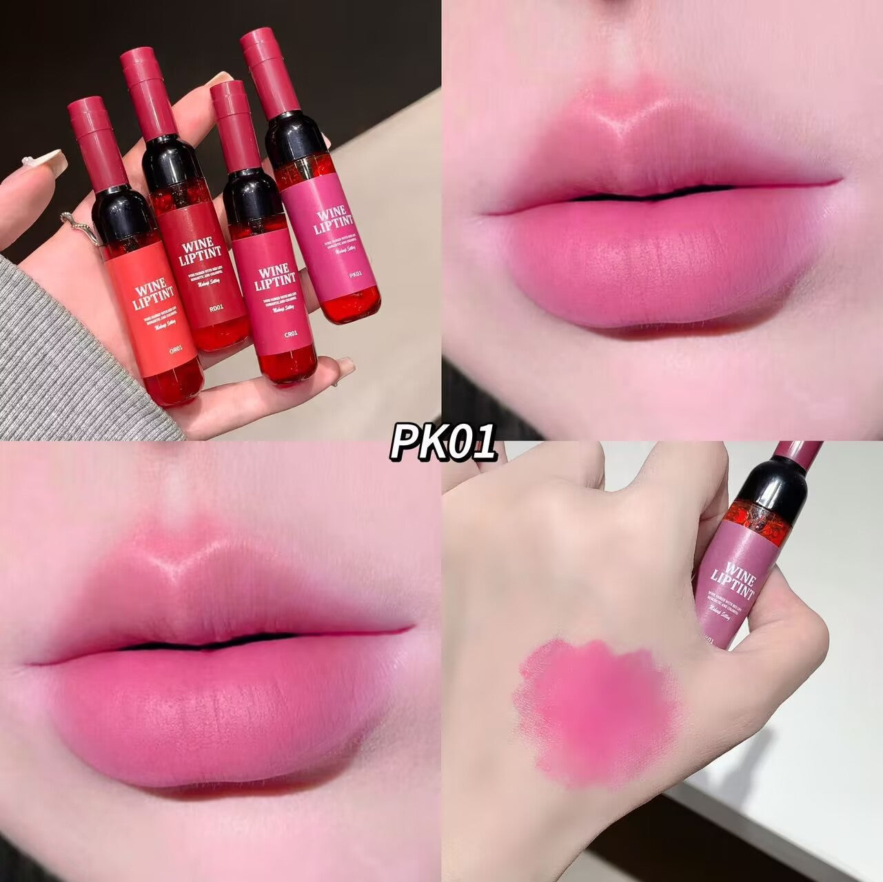 Wein-Lippenstift-Creme