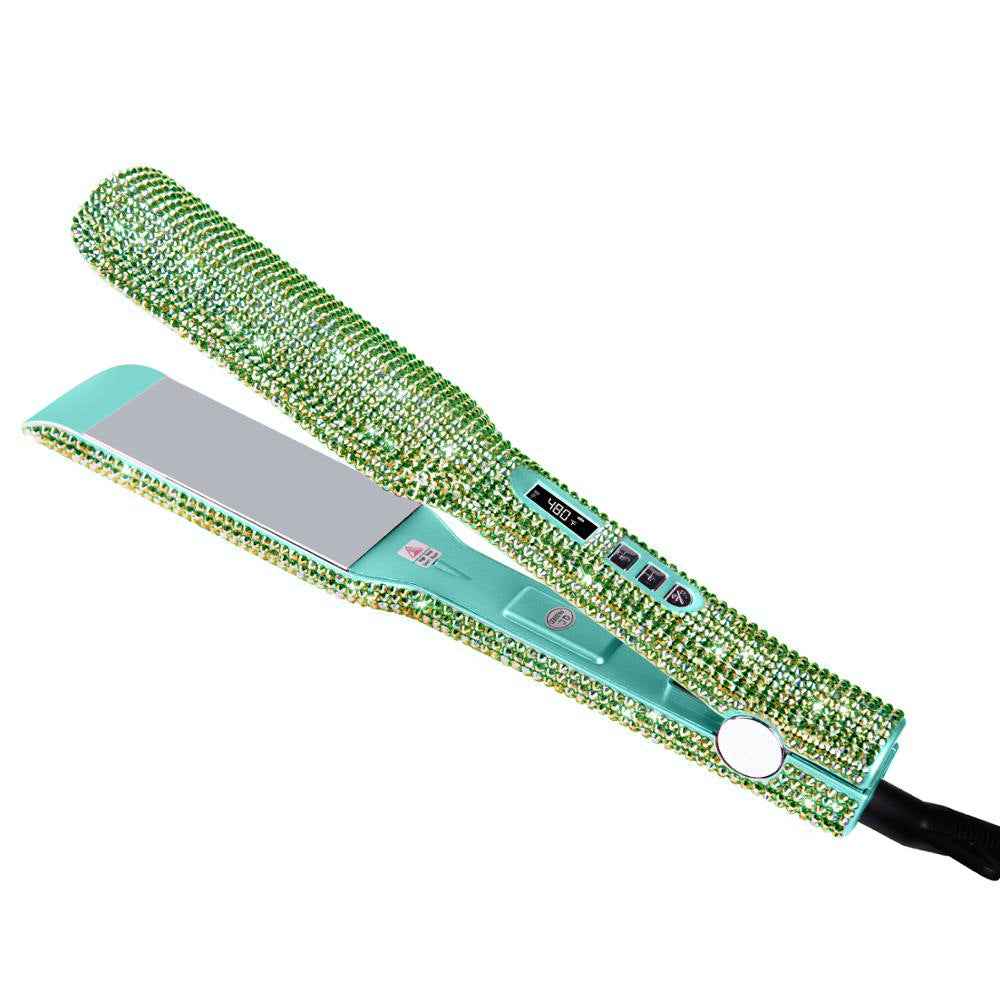 Crystal Diamond Hair Straightener Flat Iron