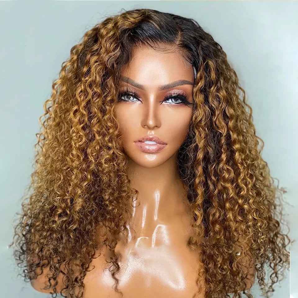 Front Lace Synthetic Curly Wig