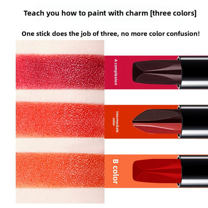 MZV Matter Lippenstift mit drei Farben