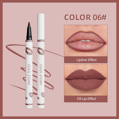 Matter flüssiger Lippenstift-Stift