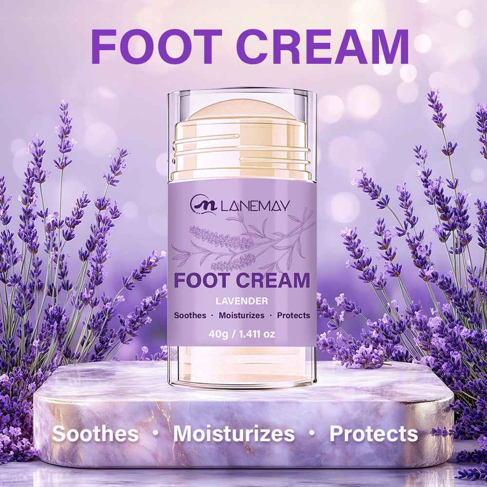 Lavender Foot Care Cream Stick Moisturizing Protective