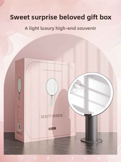 LED Lighted Makeup Mirror with Adjustable Daylight