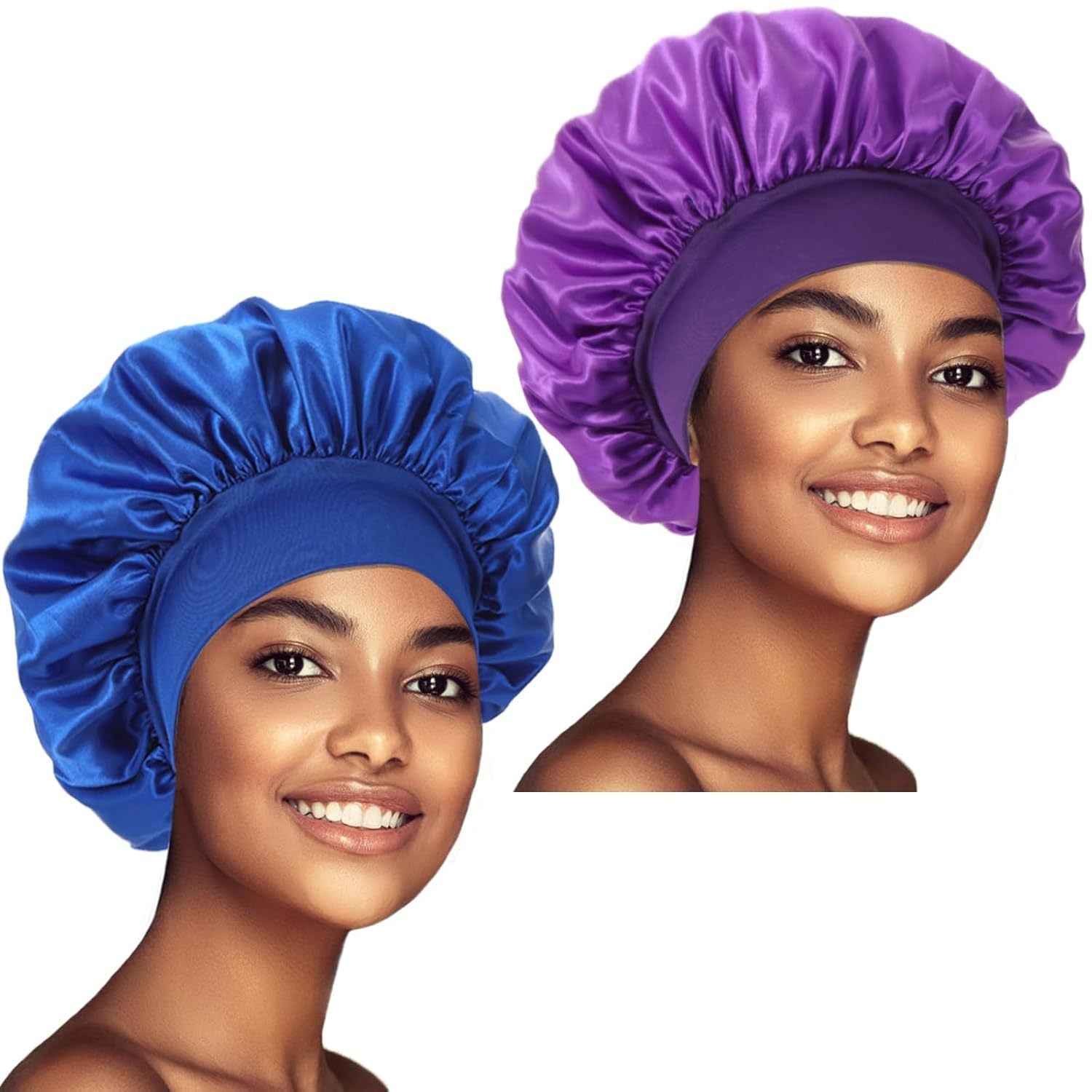 Satin Hair Bonnet, Night Sleep Caps