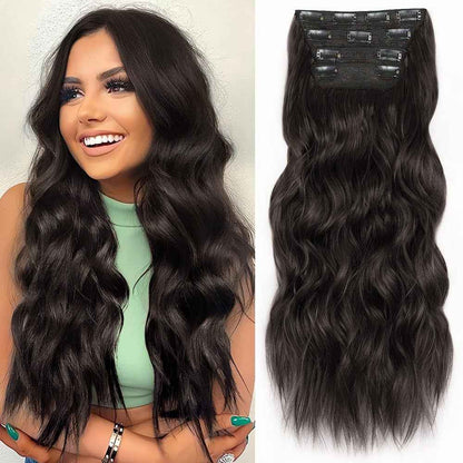 Water ripple wig extension pieces