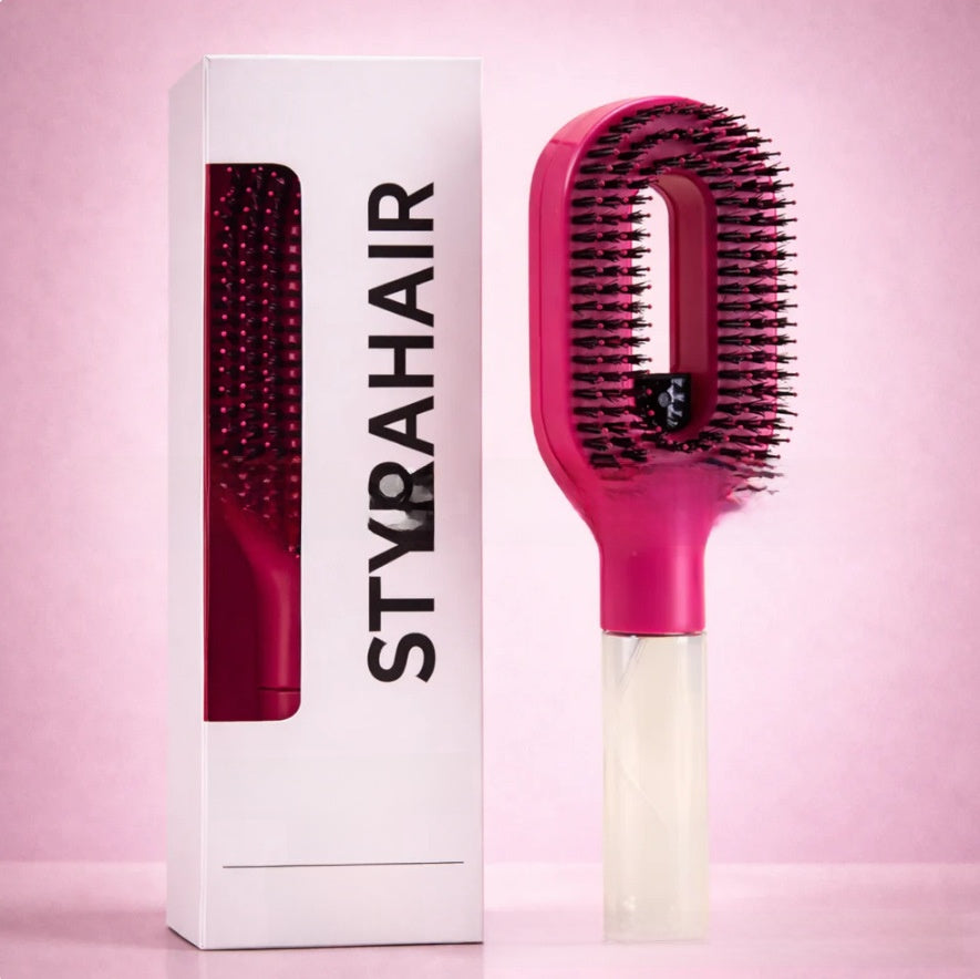 Sprühkamm zum Haarstyling