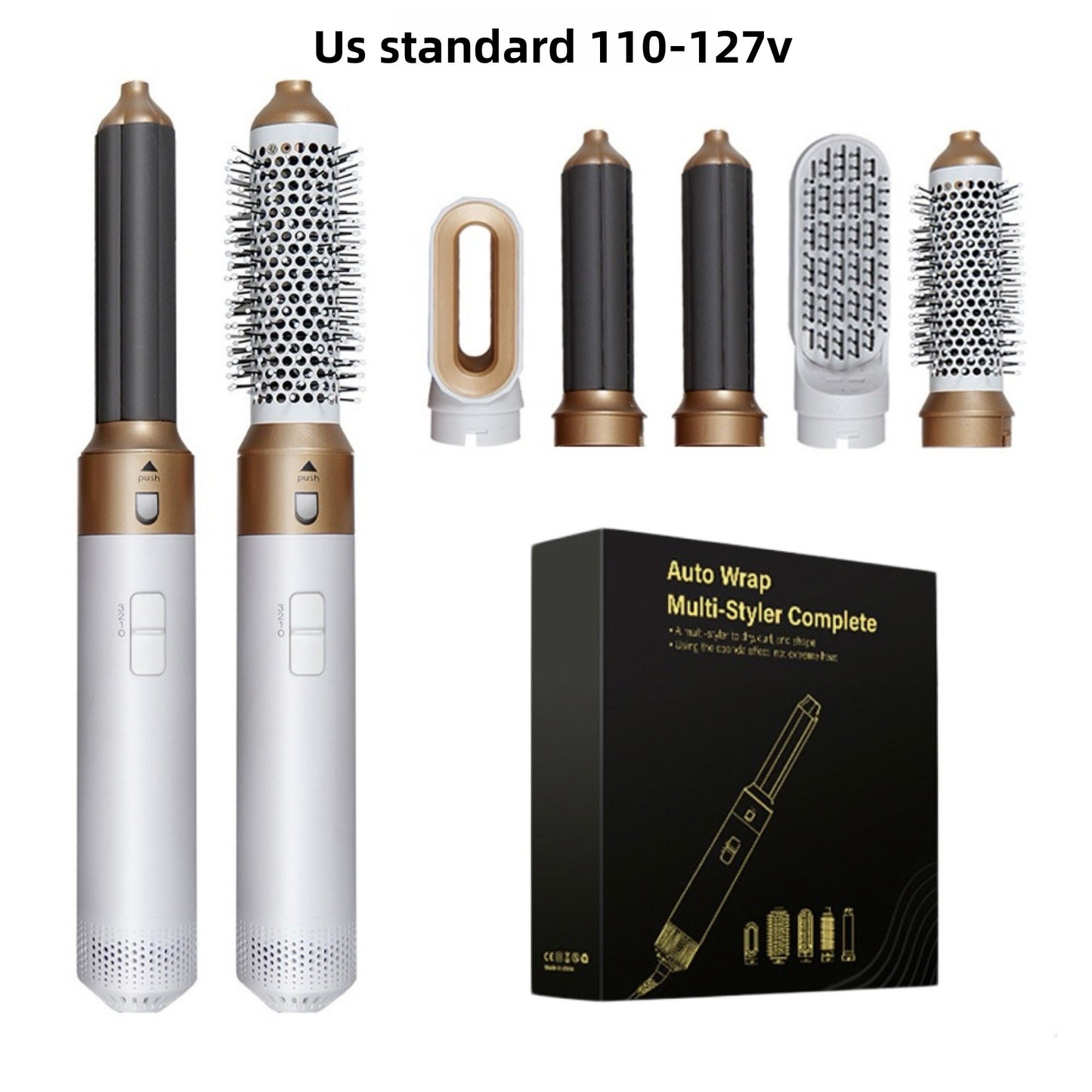 Multifunktionaler Haarstyler mit Warmluftkamm