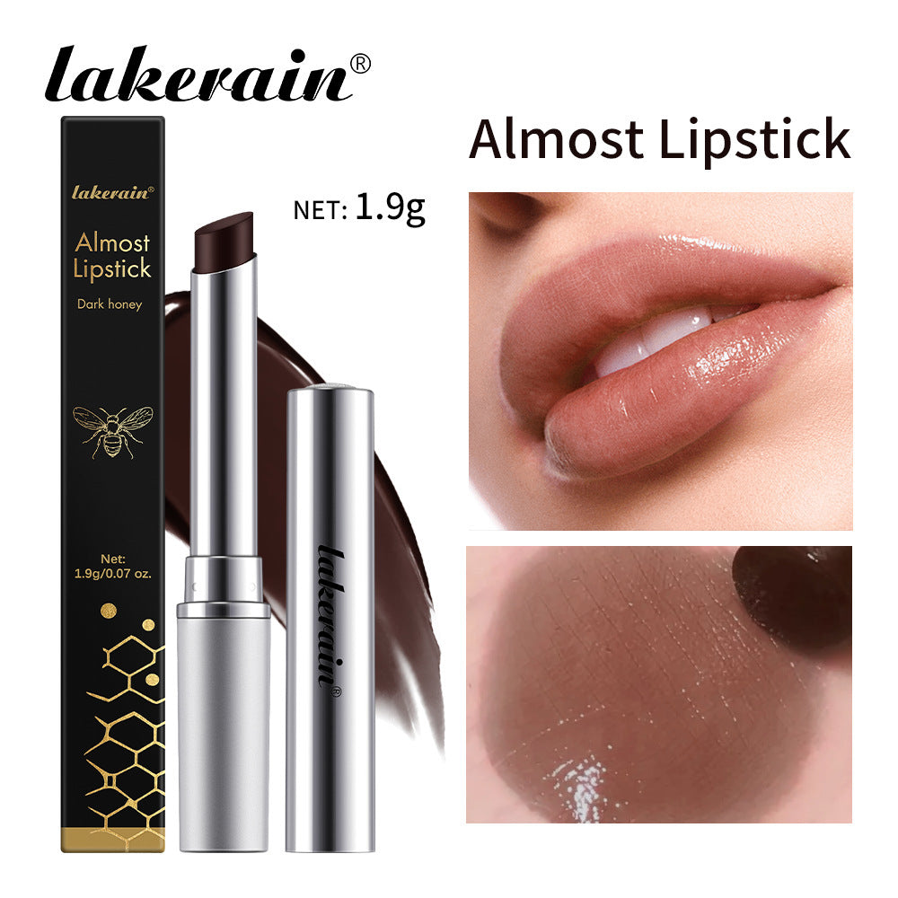 LAKERAIN Schwarzer Honig-Lippenstift