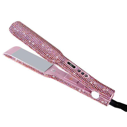Crystal Diamond Hair Straightener Flat Iron
