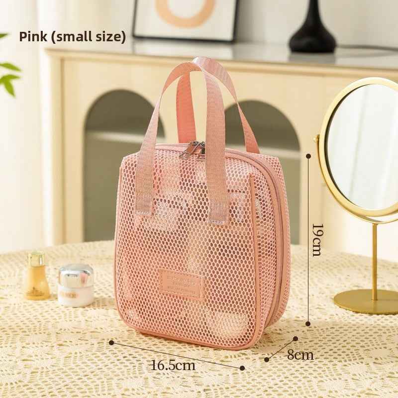 Portable makeup bag storage box