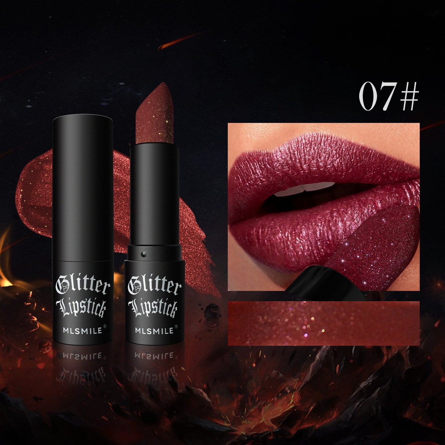 MLSMILE Lippenstift Make-up
