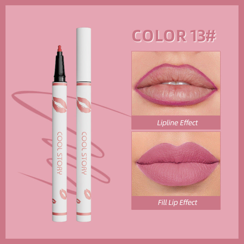 Matter flüssiger Lippenstift-Stift