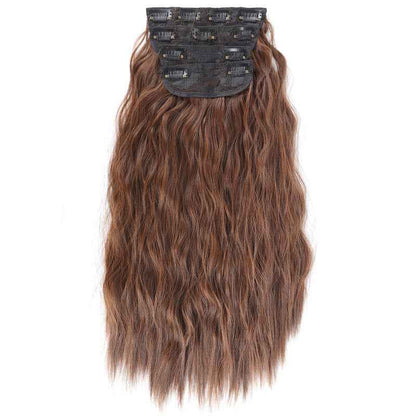 Water ripple wig extension pieces