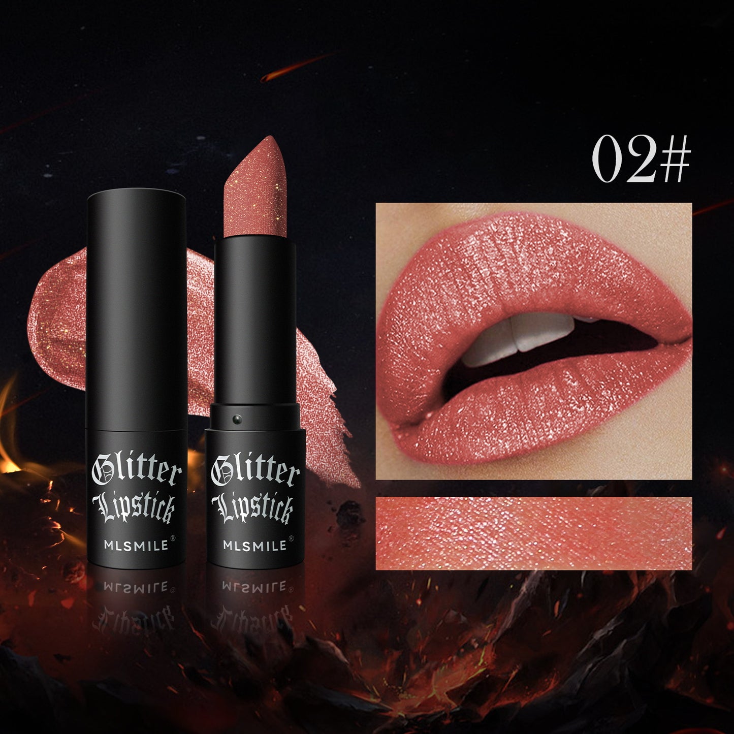 MLSMILE Lippenstift Make-up