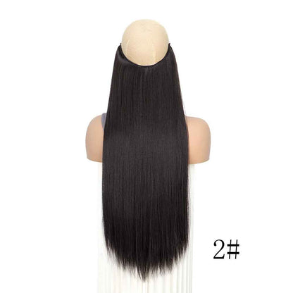One-piece hair extension piece