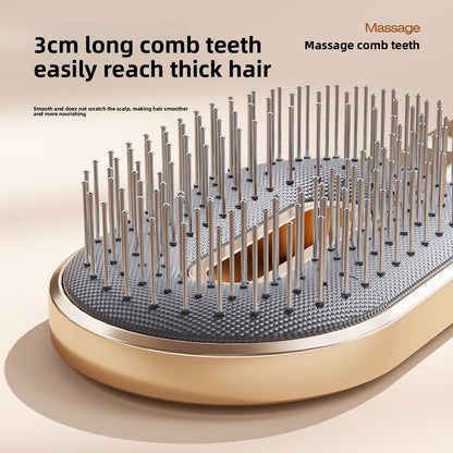 Air Cushion Comb with Anti-Static Steel Pins