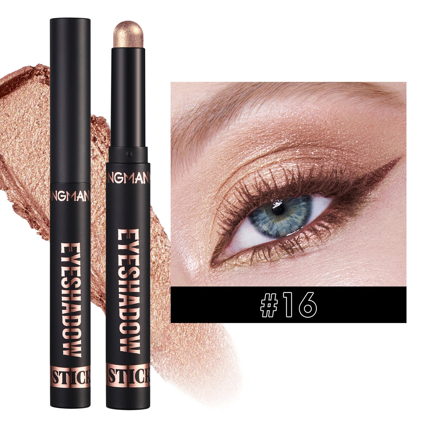 Monochromer Schimmer-Lidschatten-Stift