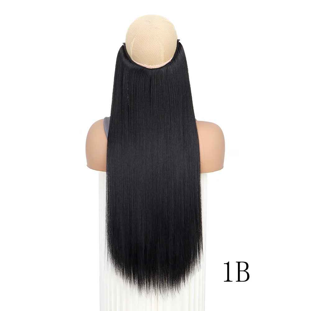 One-piece hair extension piece