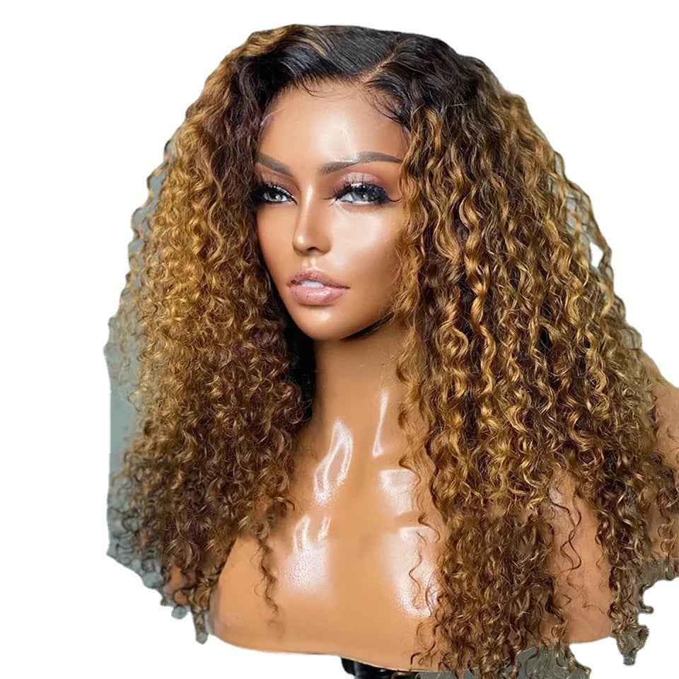 Front Lace Synthetic Curly Wig