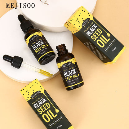 Glättendes Haaröl mit Schwarzkümmelöl