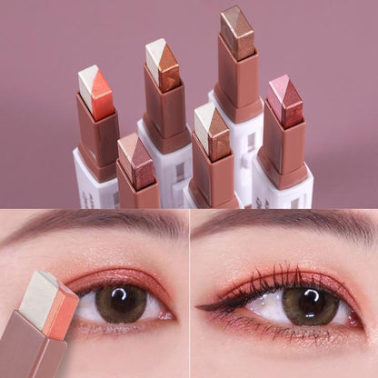Duo-Lidschattenstift mit Glitzer- und mattem Finish