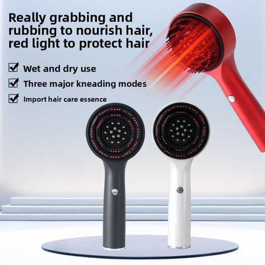 Red Light Therapy Scalp Massage Comb