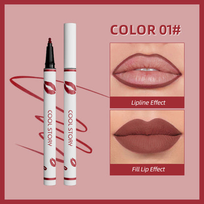 Matter flüssiger Lippenstift-Stift