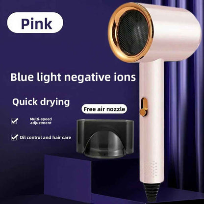 Professional Hair Dryer with Negative Iron Technology